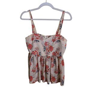 Pins And Needles 100% Silk Babydoll Cami Size M